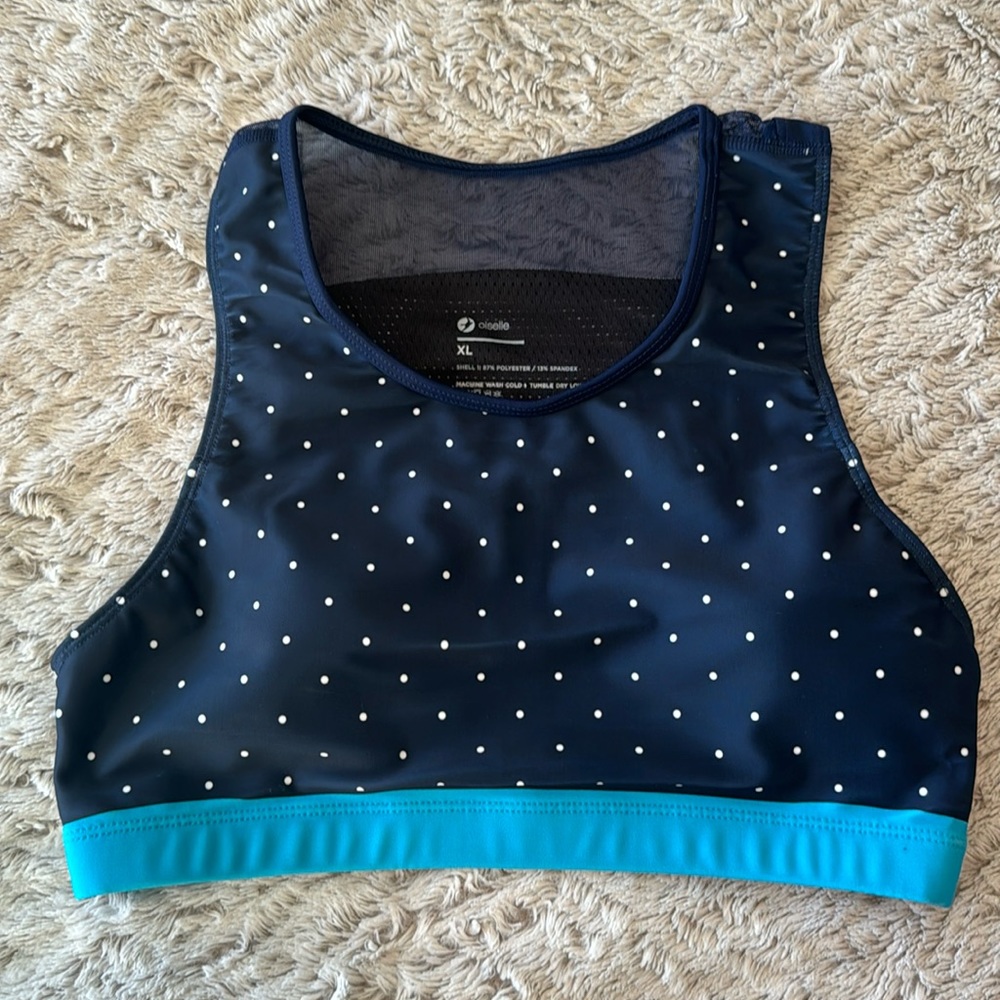 Oiselle race bra size XL